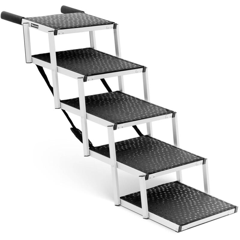 Escalier pour chien Escaliers pour chats Pliable 68 kg aluminium hauteur 71 cm