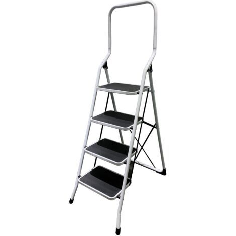 Escalón de 4 pasos de seguridad plegable WERKA PRO