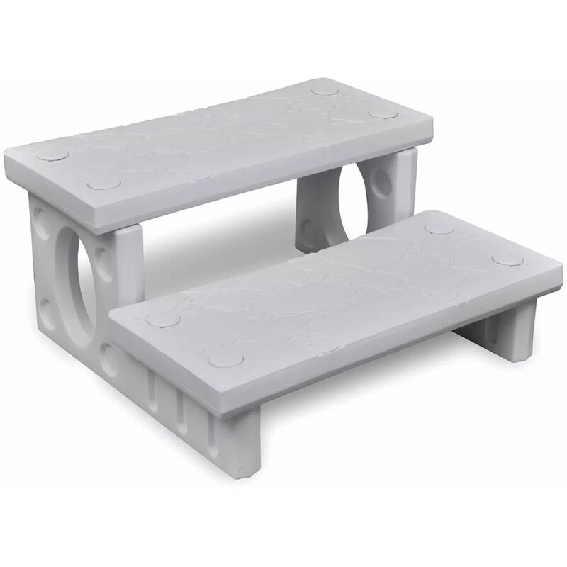 

Escalones para banera de hidromasaje blanco