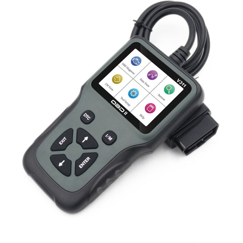 

Happyshopping - Escaner automotriz de mano profesional, herramienta de diagnostico de automovil portatil de diagnostico a bordo
