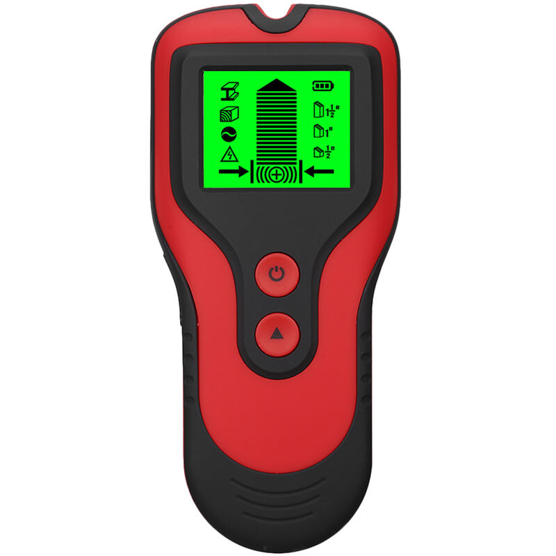 

Escaner de pared con sensor de buscador de postes Detector de metal / voltaje / postes 3 en 1 con pantalla LCD para deteccion de esparragos de metal