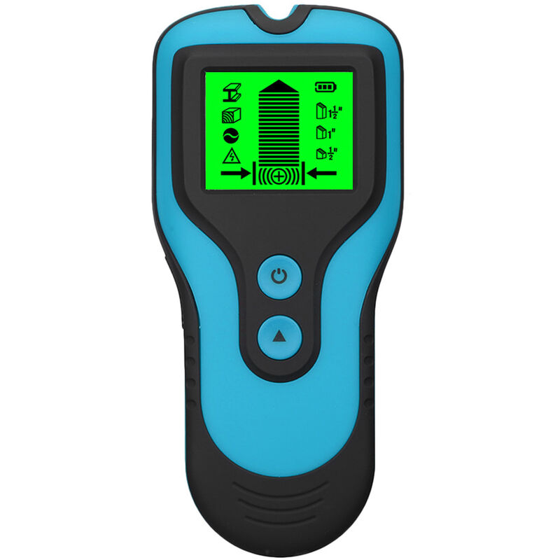 

Escaner de pared con sensor de buscador de postes Detector de metal / voltaje / postes 3 en 1 con pantalla LCD para deteccion de esparragos de metal