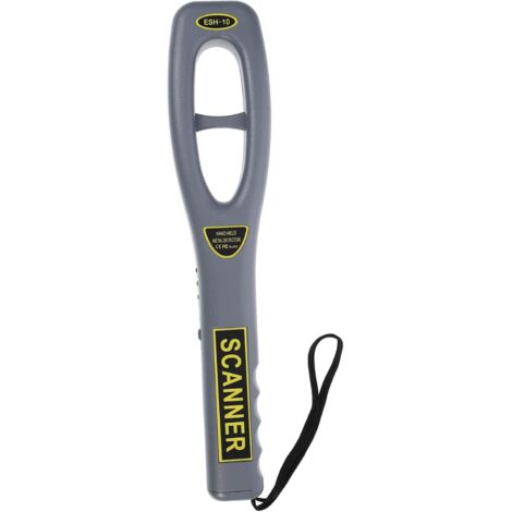 Escáner Detector De Metales Portátil para Supermercados Detector De Metales Cuerda Colgante