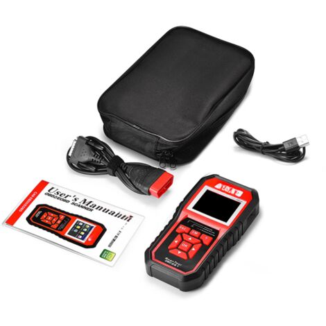 Escáner OBD2 universal 850 para la lectura de códigos de avería del motor y herramienta de diagnóstico.