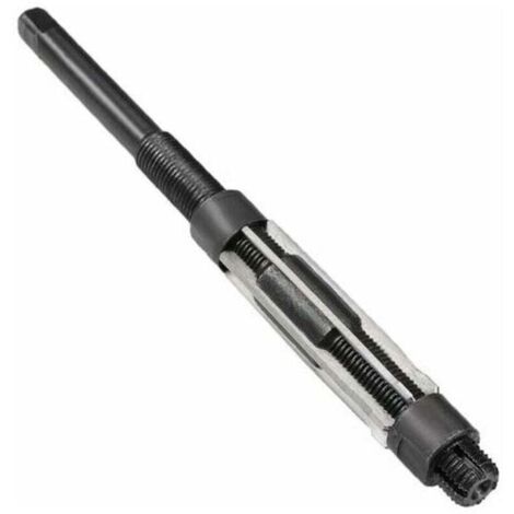Escariador manual cuadrado HSS, herramienta de corte de metal ajustable, rango de ajuste de orificios de 17 a 19 mm, 6 flautas