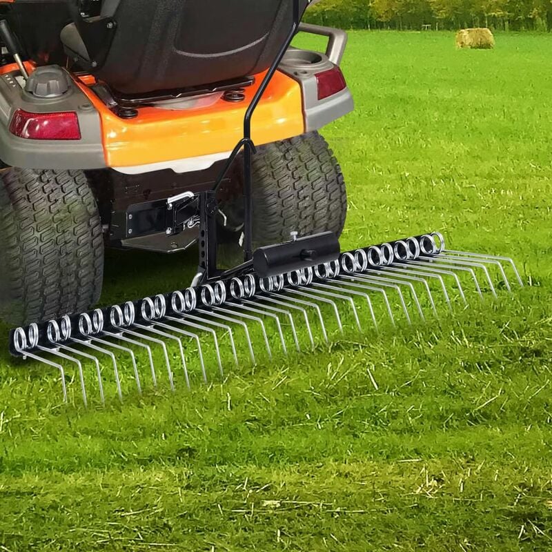

Escarificador para cortacésped ride-on 120 cm - Negro