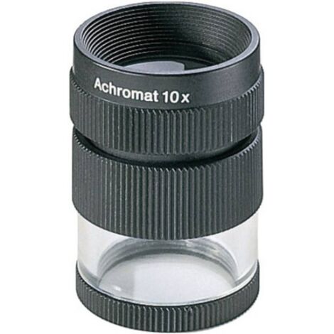 Eschenbach 115410 Loupe graduée Grossissement: 10 x Lentille: (Ø) 23 mm