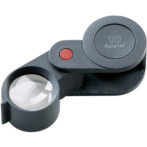 Eschenbach 118210  Einschlaglupe  Vergrößerungsfaktor: 10 x Linsengröße: (Ø) 23 mm Schwarz