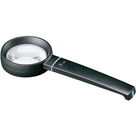 Eschenbach 265550 Handlupe Vergrößerungsfaktor: 6 x Linsengröße: (Ø) 50 mm Schwarz