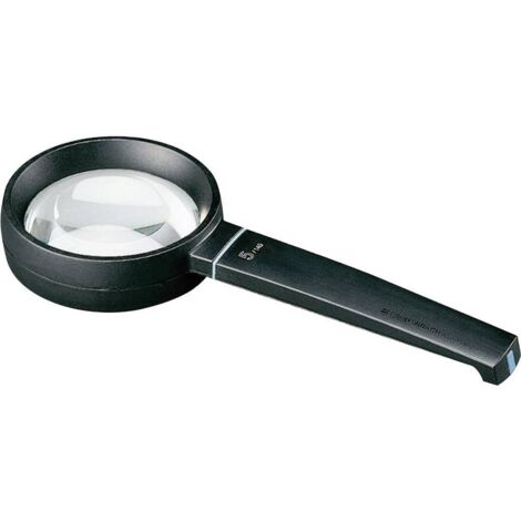 Eschenbach 265560 Loupe à main Grossissement: 5 x Lentille: (Ø) 58 mm noir