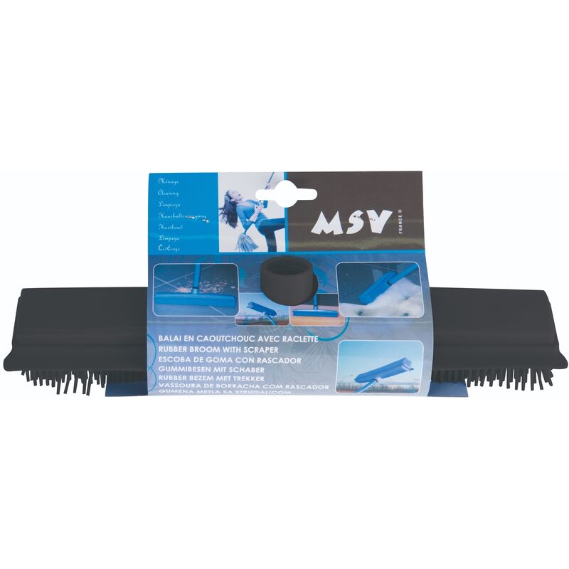 

Escoba caucho 7540C Gris . - MSV
