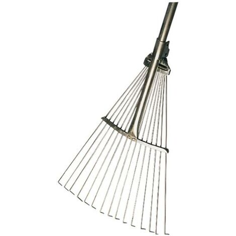 Escoba jardín 15 púas Lista - talla