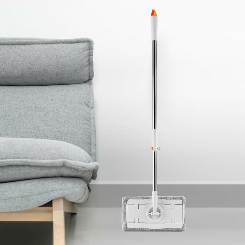 

Escoba escoba, fregona, barredora, ajustable, 360, limpiador giratorio, varilla de 1,3 m, herramienta de limpieza de suelos para el hogar, la oficina