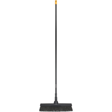 Escoba Multiusos Fiskars Solid L Negro Naranja