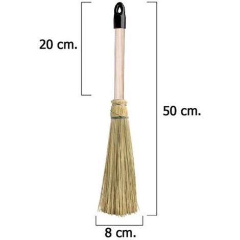 Escoba Para Chimenea y Ascuas 50 cm.