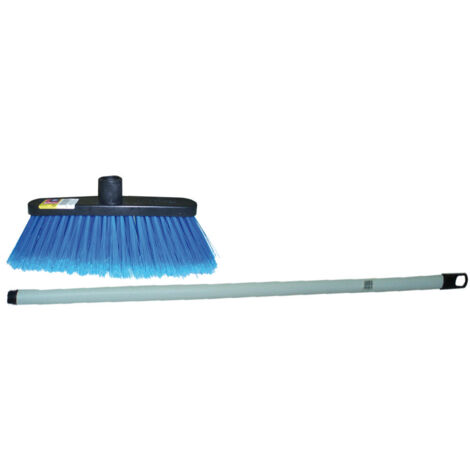 Escoba Sevilla con mango de metal forrado 120cm BL02491