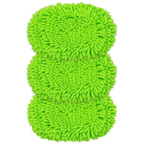 Escobas de fregona reutilizables KZQ compatibles con Swiffer Sweeper, almohadilla de fregona lavable, cabezales de repuesto de microfibra para limpieza