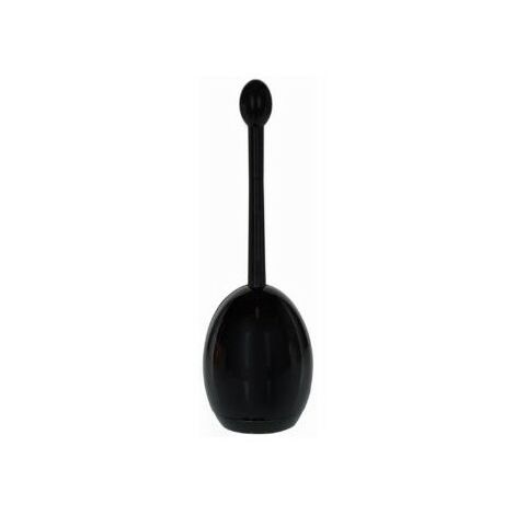 Escobilla de Baño HUEVO Negro Spirella