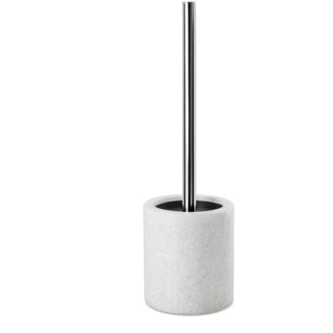 Escobilla de ba帽o de m谩rmol blanco Q-BATH PREMIUM DECOR 1533