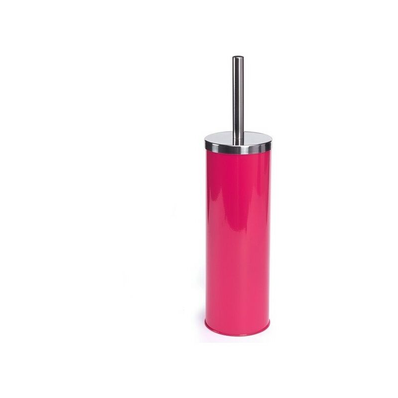 

MSV Escobilla de baño con soporte Metal & Acero Inoxidable Fucsia - Fucsia