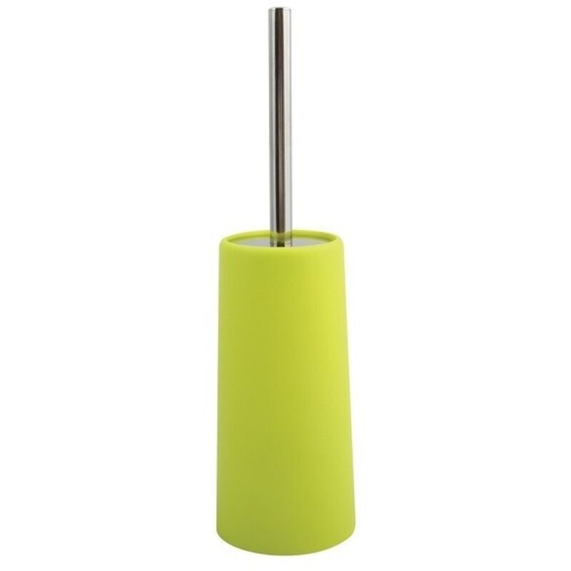 

M S V - MSV Escobilla de baño con soporte PP & Acero Inoxidable Verde - Verde