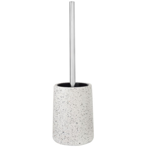 Escobilla de ba帽o Q-BATH PREMIUM DECOR 1553, terrazo claro