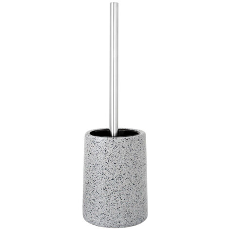 Escobilla de ba帽o Q-BATH PREMIUM DECOR 1558, gris terrazo