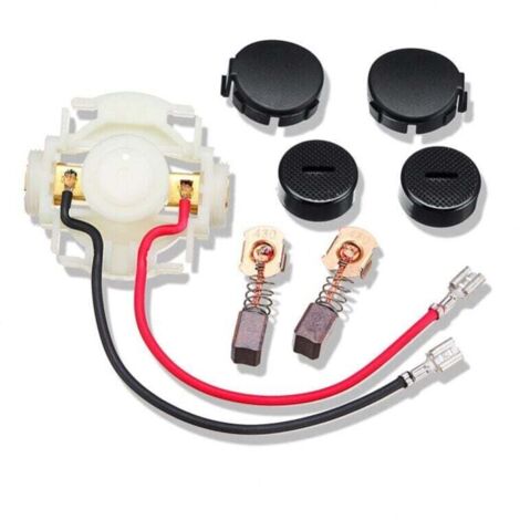 Escobilla de carbón CB430 + Portaescobillas de carbón + Tapas de carbón para amoladora Makita DGA452 BGA452 BGA450 BGA402 GA400 GA400D