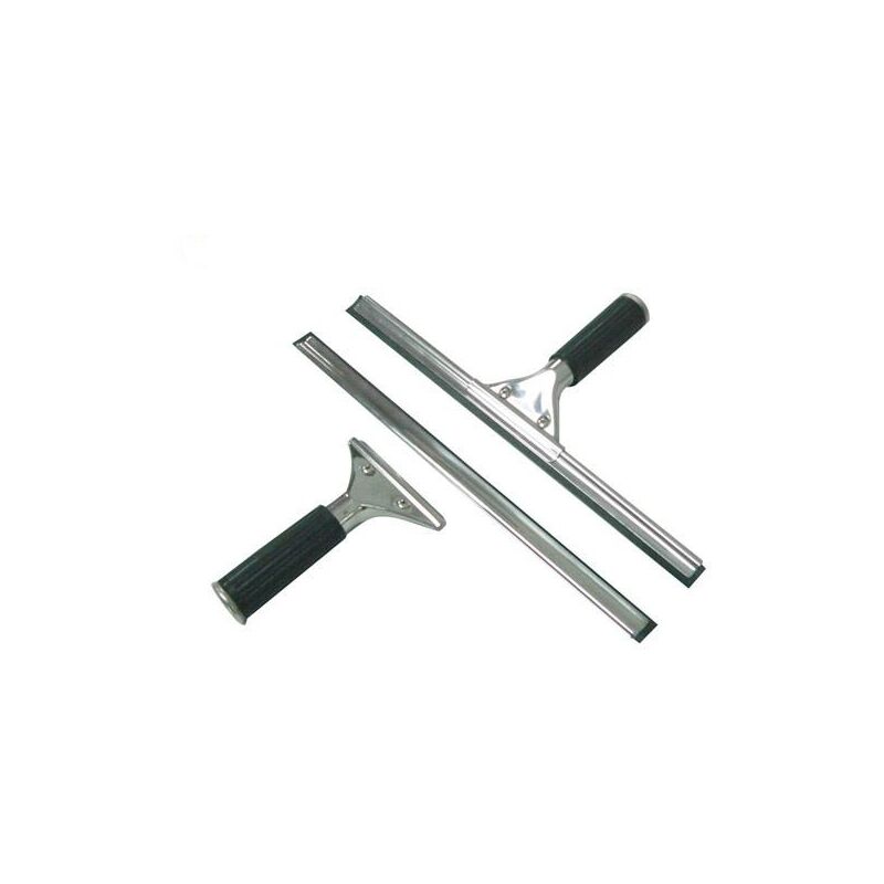 

Escobilla de goma para ventanas de acero inoxidable con hoja de 25 cm