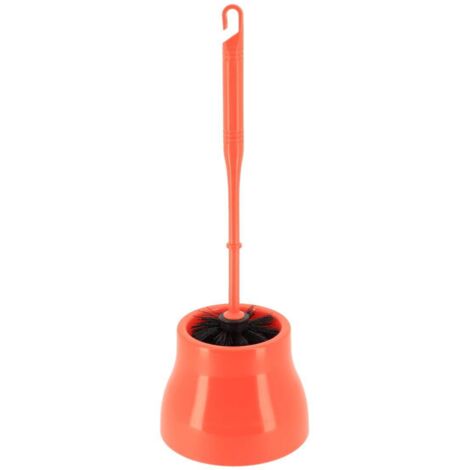 Escobilla de inodoro pp - naranja - Tendance
