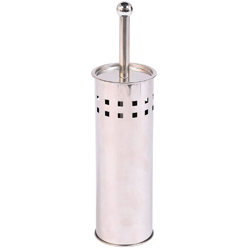 

Escobilla/escobillero de aseo de metal con agujeros inox