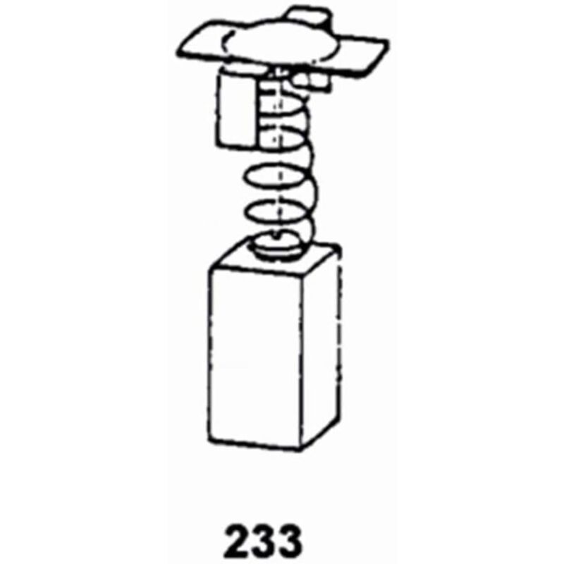Asein - escobillas hitachi 1796 7.0x17.0x17.0 bl 2 un.desconexion autom