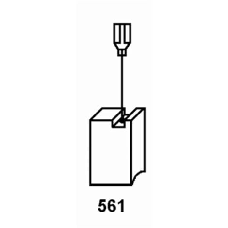 Escobilla Herramienta Electrica Pvc Bosch 1114J Asein 2 Pz