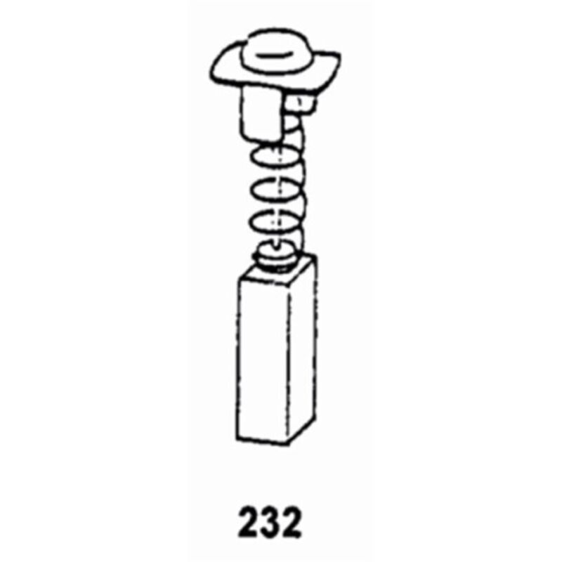 Asein - Escobilla Herramienta Electrica Pvc Hitachi 1923J 2 Pz