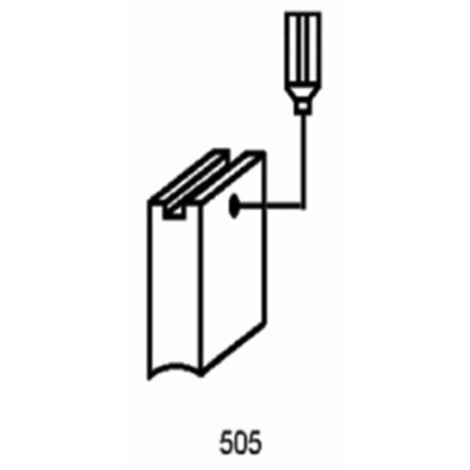 Escobilla Herramienta Electrica Pvc Metabo 1824J Asein 2 Pz