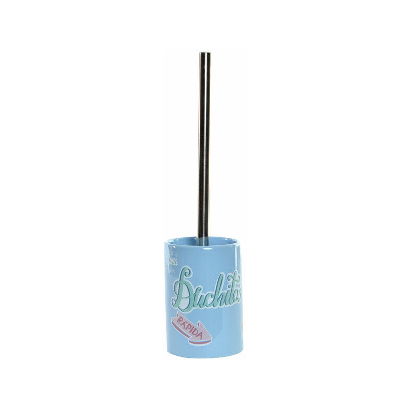 

Escobilla para el Baño DKD Home Decor Azul Cerámica ABS (9.5 x 9.5 x 35 cm)