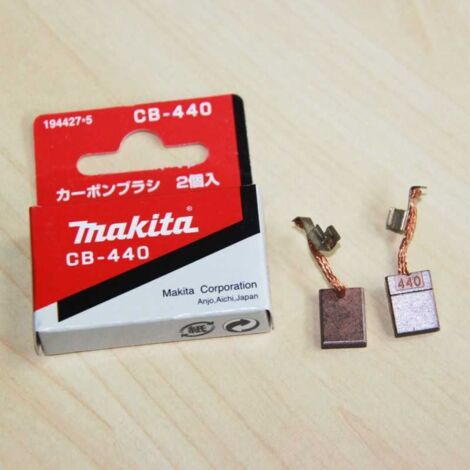 ESCOBILLAS DE CARBÓN MAKITA CB-440 Cód. 194427-5