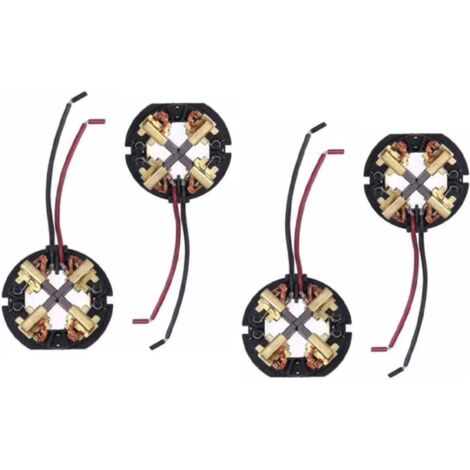 Escobillas de carbón para herramientas eléctricas, paquete de 4, 2650-20, compatibles con M12 y M18, repuesto nuevo para el conjunto de piezas AEG-Milwaukee
