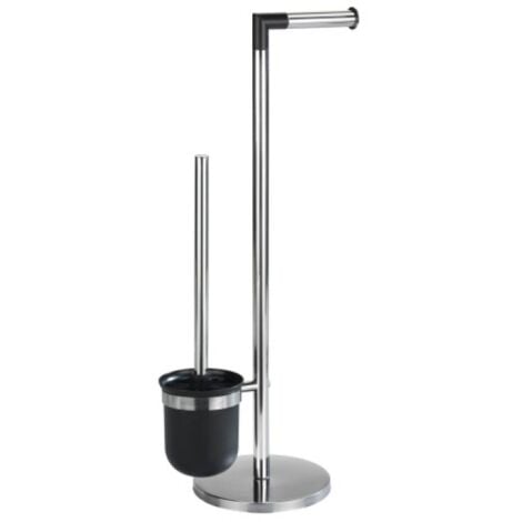 Escobillero baÑo portarrollo pie cr exclusiv wenko
