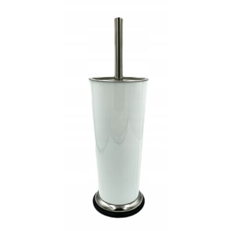 Escobillero CMI de acero inoxidable blanco