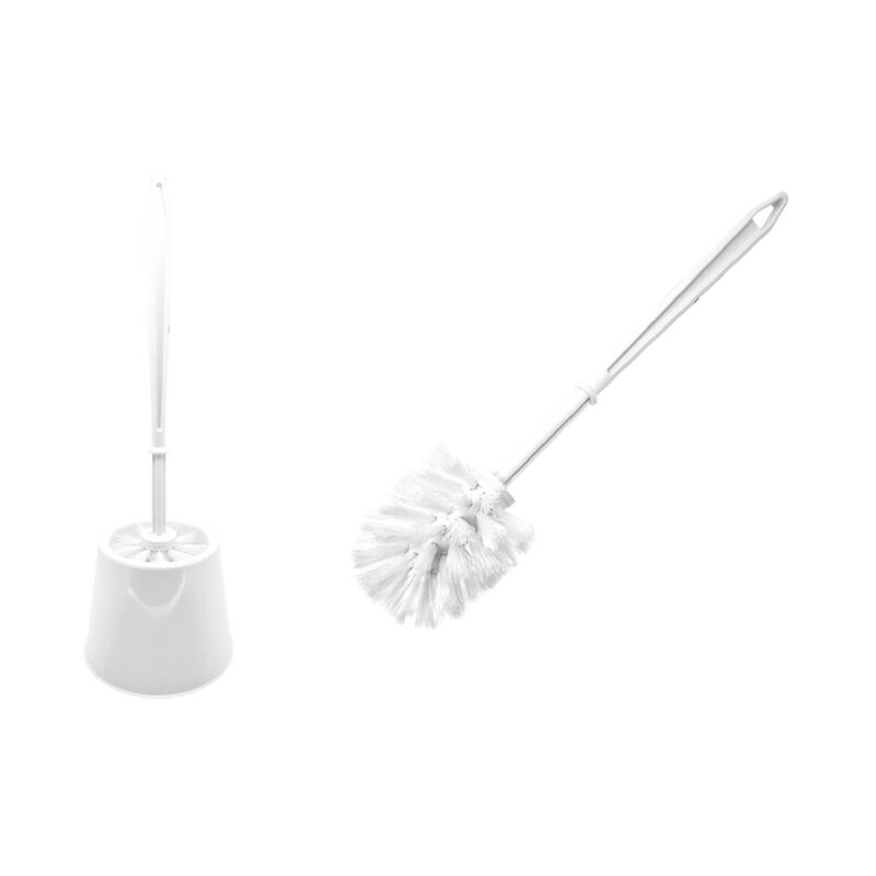 

Hiperlimpieza - Escobillero Completo Big WC blanco
