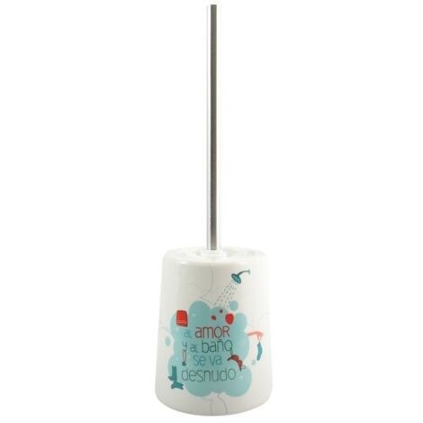 Escobillero con soporte cerámico Bath&Love MSV