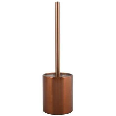 Escobillero con soporte de acero inoxidable Acabado cobre MSV