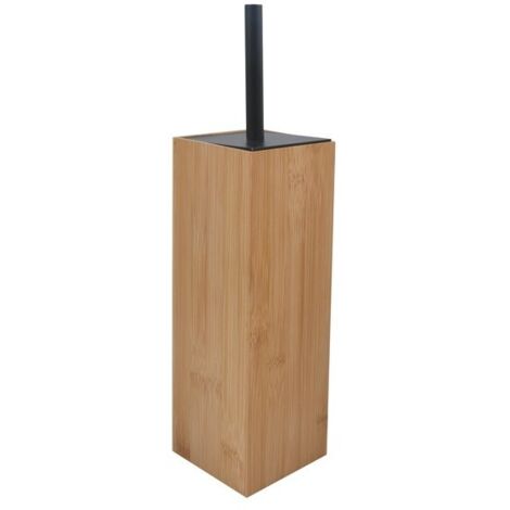 Escobillero con soporte de bambú KEITH MSV