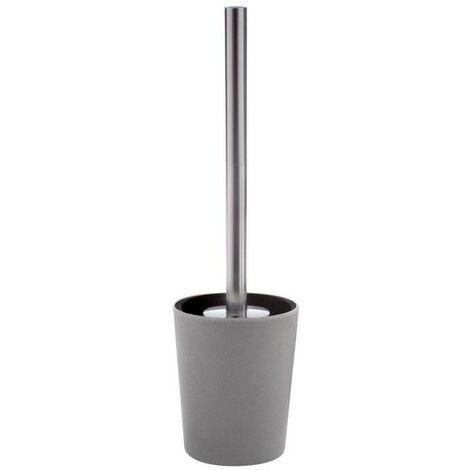 Escobillero con soporte de fibra de bambú TAKEO Spirella Gris