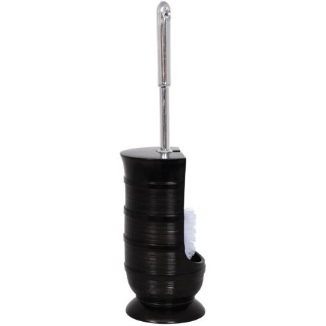 Escobillero con soporte de Poliresina DAKAR Negro MSV