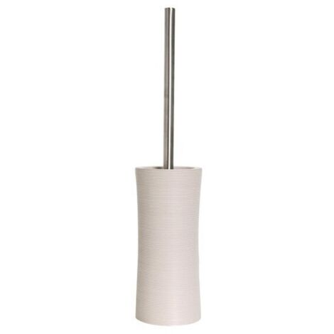 Escobillero con soporte de Poliresina JAIPUR Beige MSV