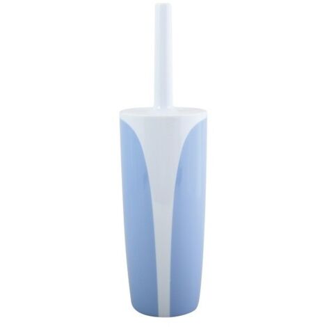 Escobillero con soporte de Poliresina Kandy Azul Pastel MSV