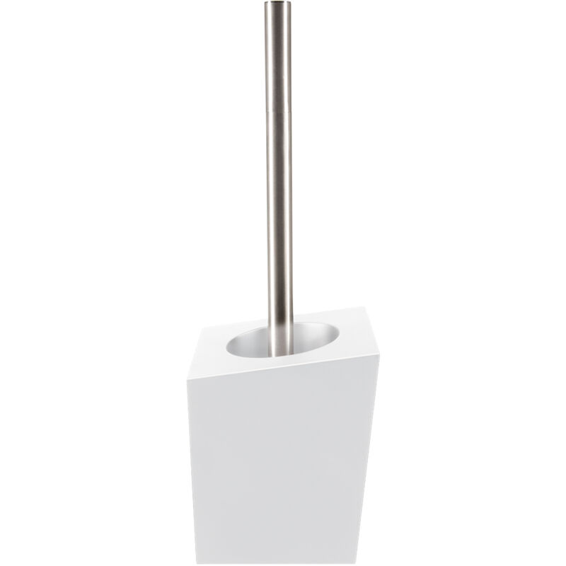 

Escobillero de baño 'Yoshi' de poliresina en color blanco 10,6 x 13 x 40 cm - Spirella