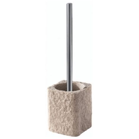 Escobillero Resina Modelo G-Aries Cm.10,5X10,5X40 Beige Gedy S.P.A.